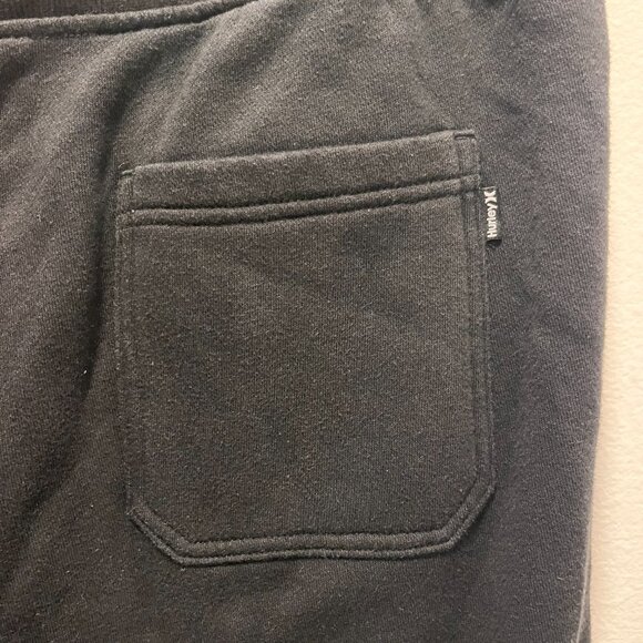 Mens Black Hurley Sweats Joggers Large - Picture 4 of 8